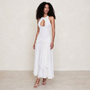 Elegant Blush Cut-Out Dress – Perfect for Special Occasions