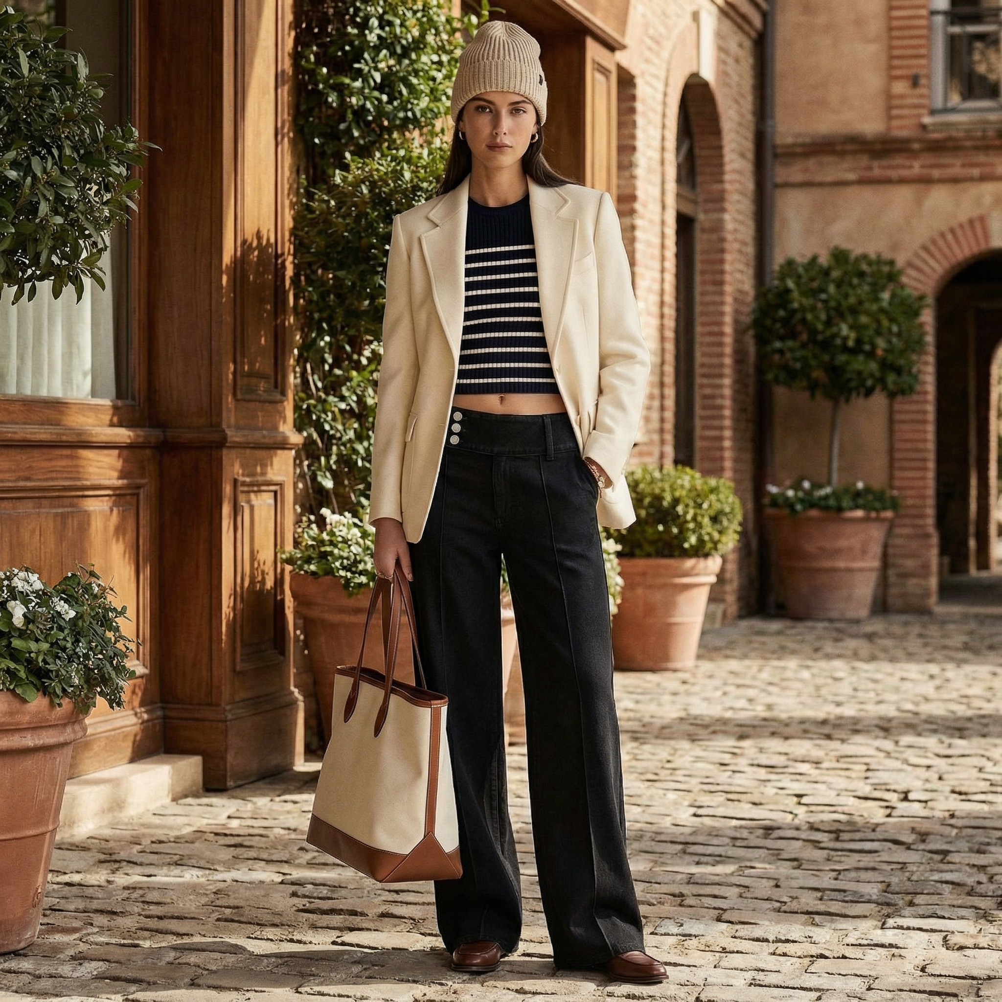 The Riviera Wide-Leg Jean
