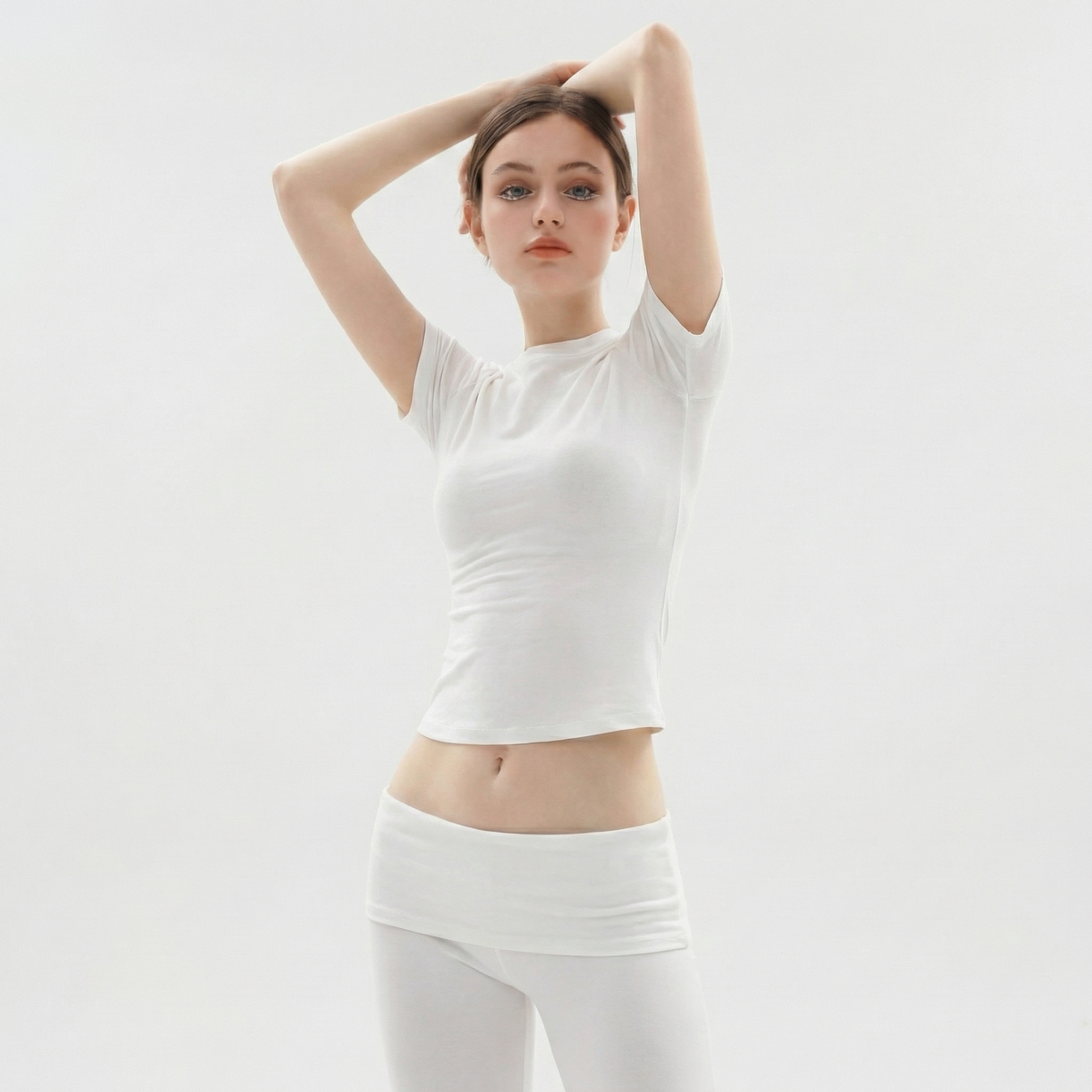 High-Waisted Fitted Sports Set