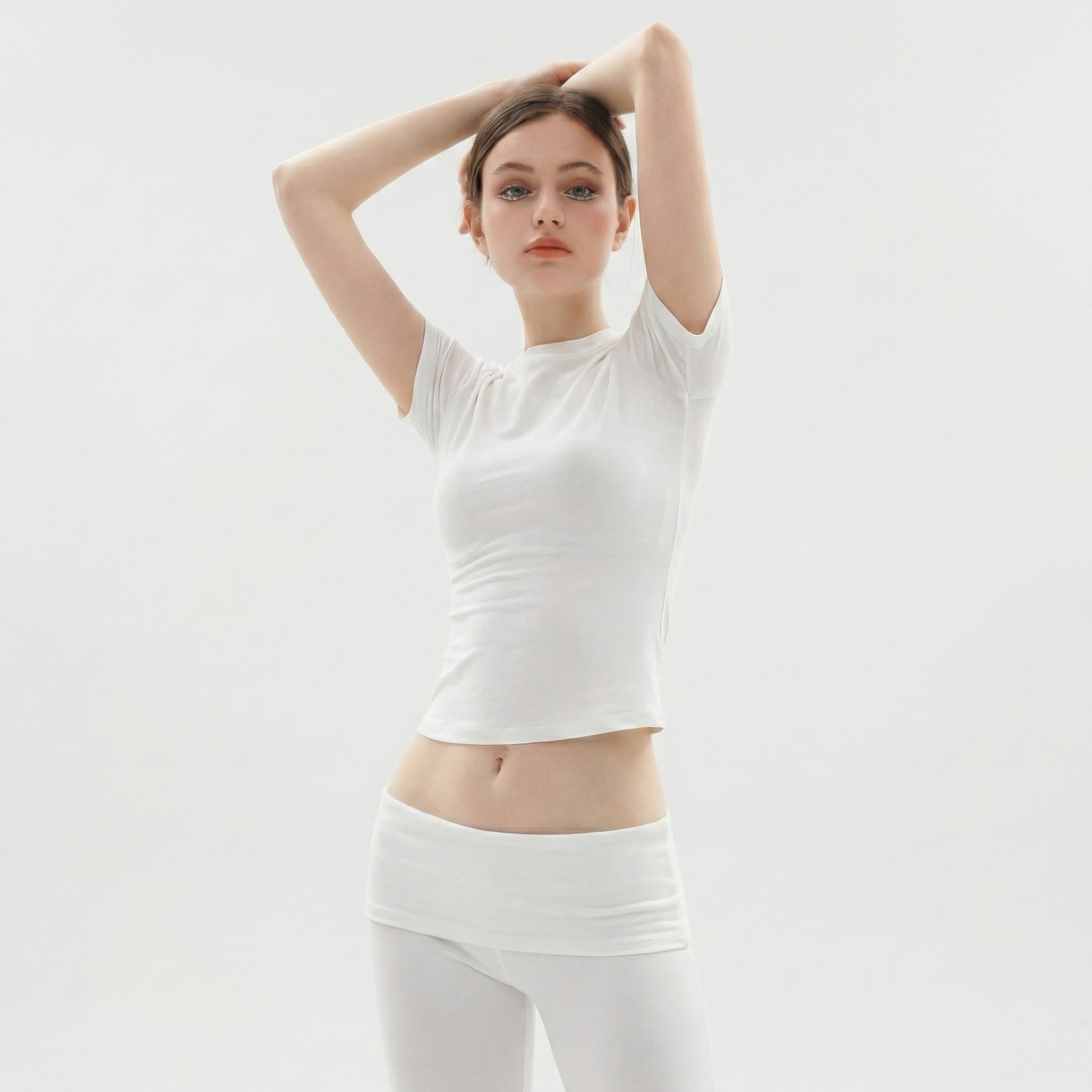 High-Waisted Fitted Sports Set