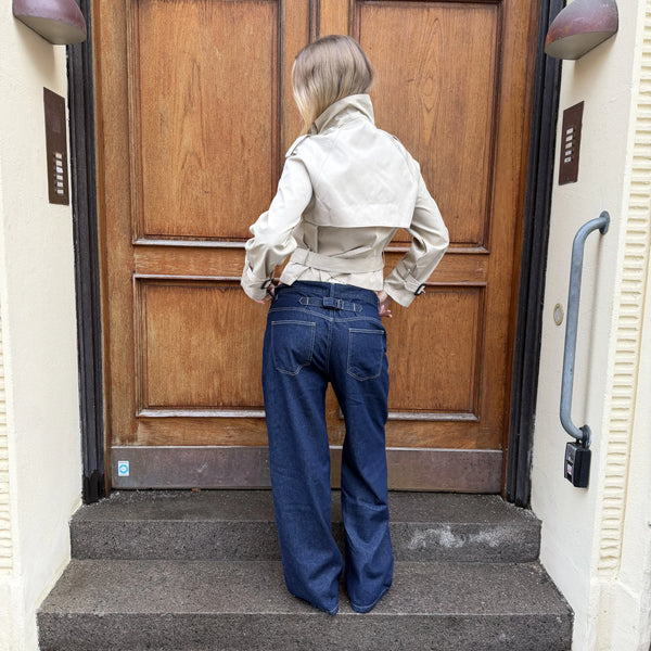 Chic Double-Breasted Fitted Jacket