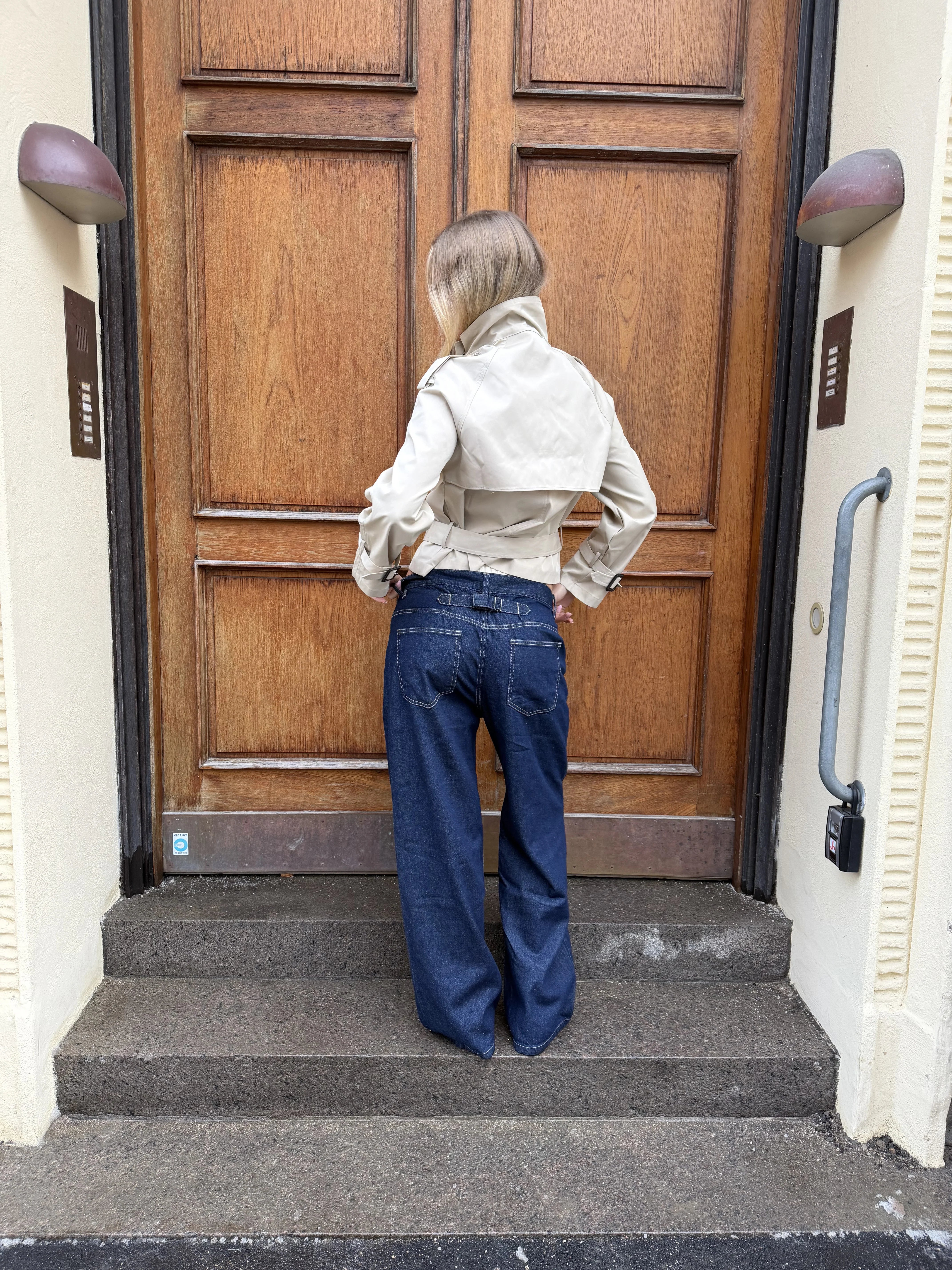 Chic Double-Breasted Fitted Jacket